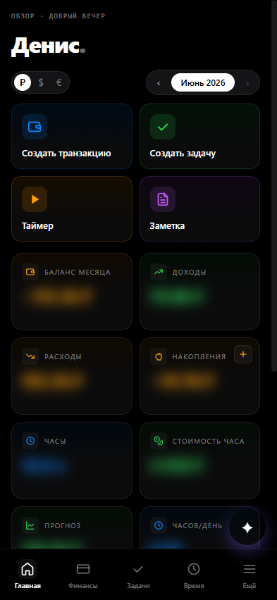 Gridly на телефоне